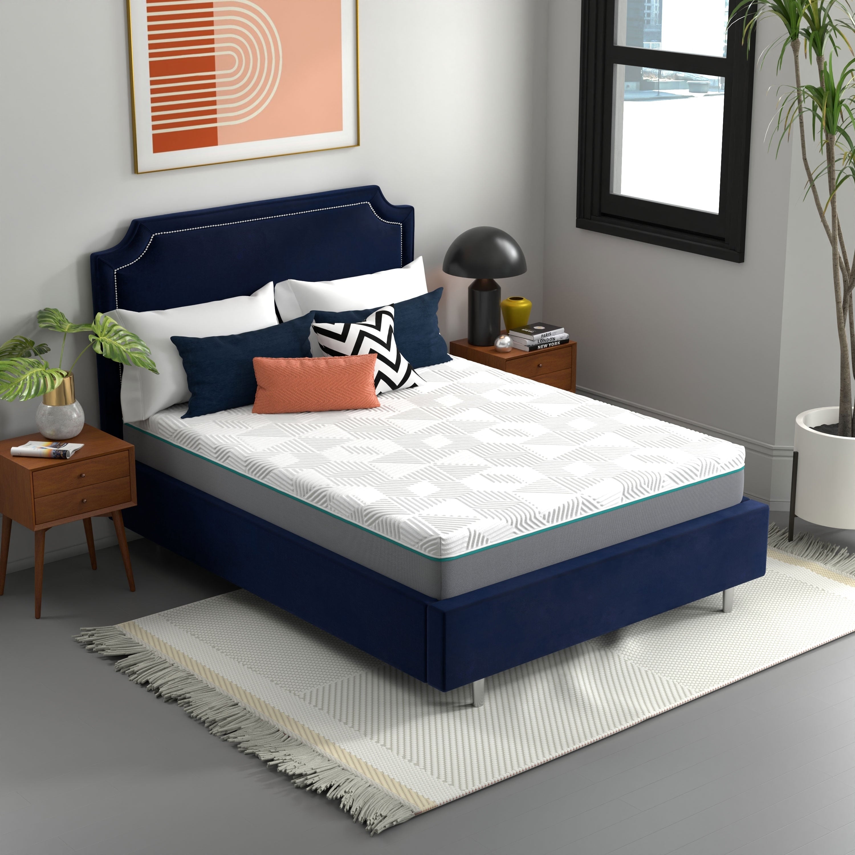 Matelas hybride moyen Early Bird CopperCool Performance 10