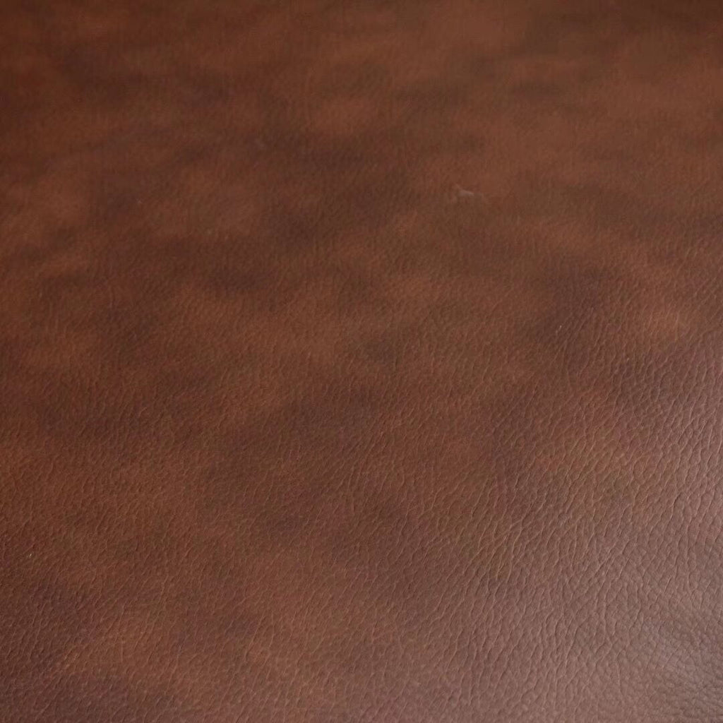 Fauteuil inclinable club en cuir véritable Ebello