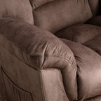 Fauteuil inclinable pivotant manuel surdimensionné Ebello