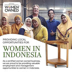 EcoDecors, Étagère d'angle en teck, Repose-pieds pour douche, Tabouret en teck pour douche intérieure, 45,7 cm