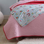 Parure de lit rose pour enfants Eddie Bauer