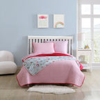 Parure de lit rose pour enfants Eddie Bauer