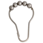 Anneaux de rideau de douche à boule roulante Edenscape (12 pièces/ensemble)