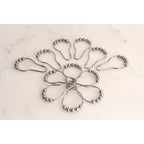 Anneaux de rideau de douche à boule roulante Edenscape (12 pièces/ensemble)