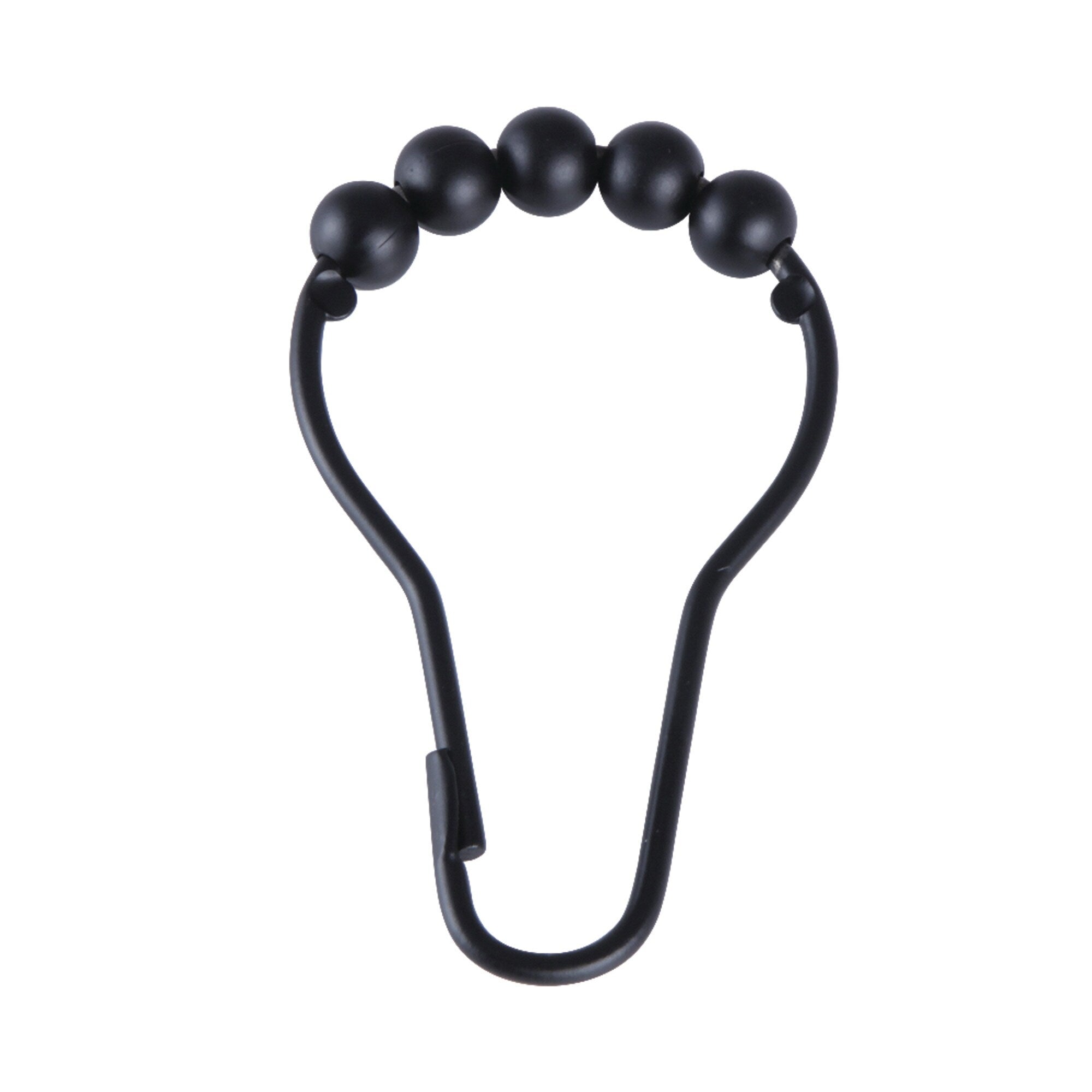 Anneaux de rideau de douche à boule roulante Edenscape (12 pièces/ensemble)