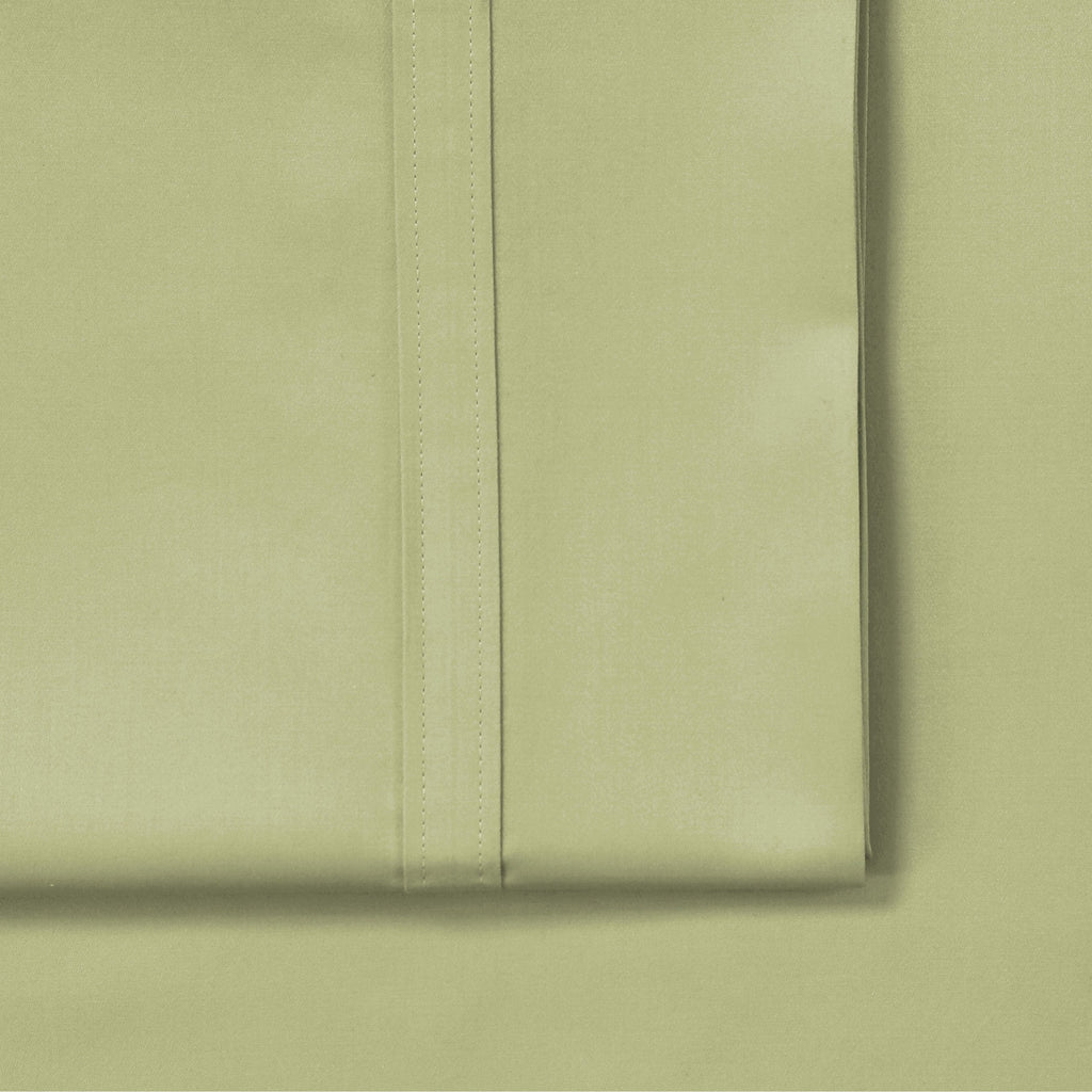 Parure de lit en coton égyptien 500 fils au pouce carré avec poche extra profonde et couleur unie