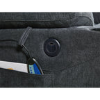 Fauteuil inclinable de massage électrique, chauffage lombaire, capacité de 158 kg, inclinaison réglable de 45° à 165°