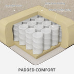 Fauteuil inclinable électrique pour personnes âgées, canapé inclinable réglable en tissu avec télécommande et poches latérales