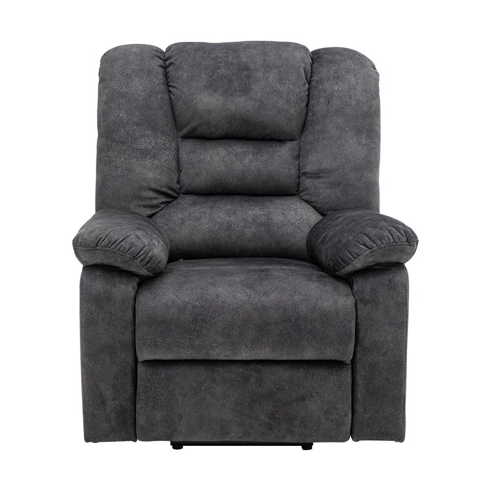 Fauteuil inclinable électrique avec réglage de la position en continu, commande à distance avec fonction massage et chauffage