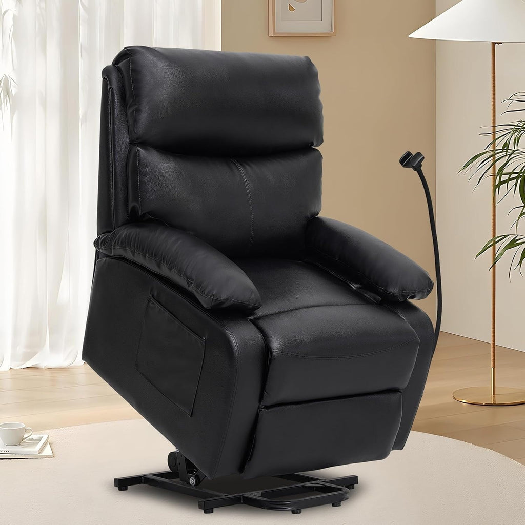 Fauteuil inclinable électrique avec releveur et tissu imperméable
