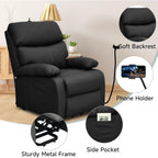 Fauteuil inclinable électrique avec releveur et tissu imperméable