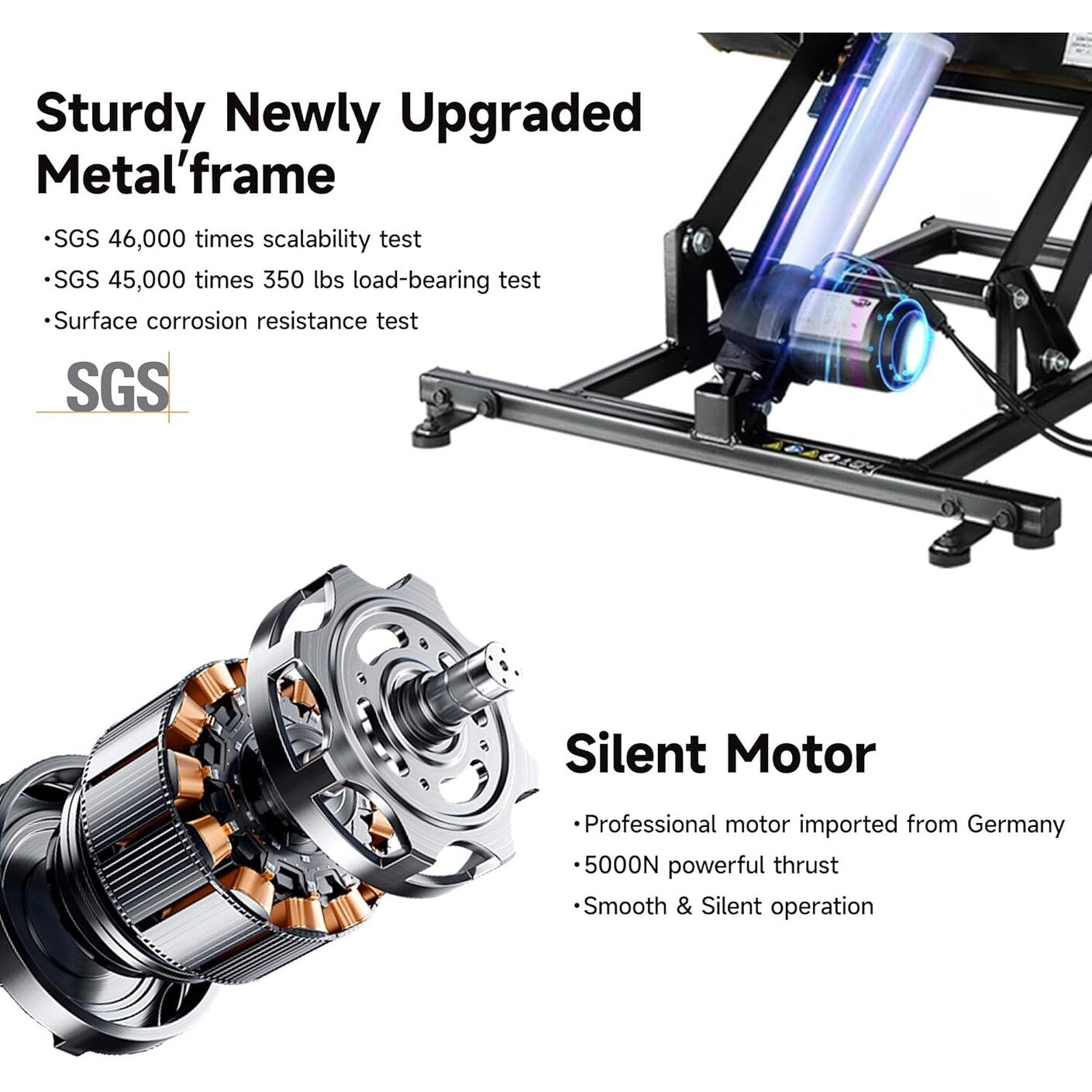 Fauteuil inclinable électrique avec releveur et tissu imperméable