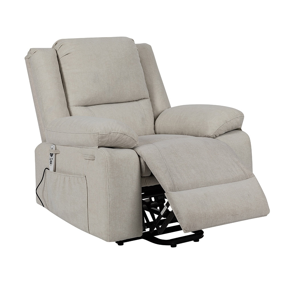 Fauteuil inclinable électrique de massage, levage multifonction, minuterie