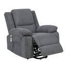 Fauteuil inclinable électrique de massage, levage multifonction, minuterie
