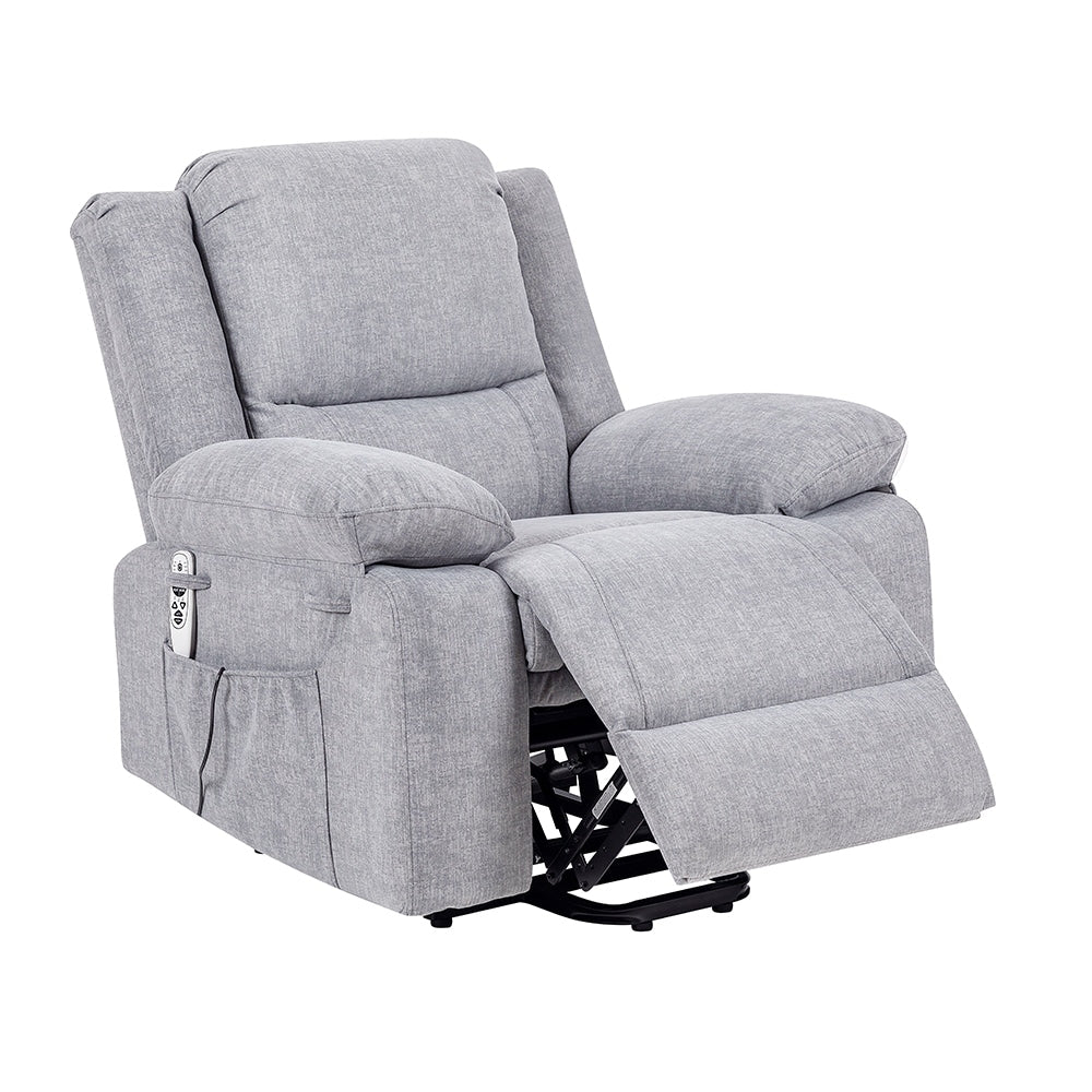 Fauteuil inclinable électrique de massage, levage multifonction, minuterie