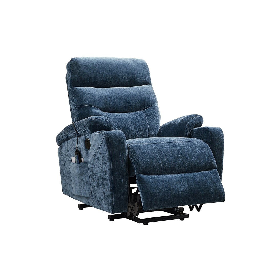 Fauteuil inclinable électrique avec relevage et massage
