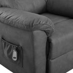 Fauteuil inclinable électrique avec releveur, fauteuil inclinable électrique avec télécommande, fauteuil inclinable électrique confortable pour personnes âgées