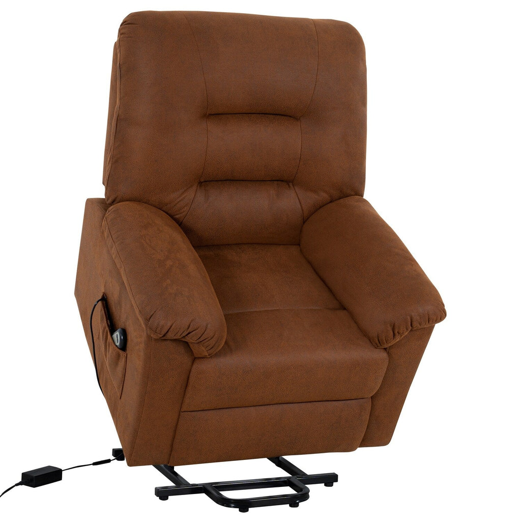 Fauteuil inclinable électrique avec releveur, fauteuil inclinable électrique avec télécommande, fauteuil inclinable électrique confortable pour personnes âgées
