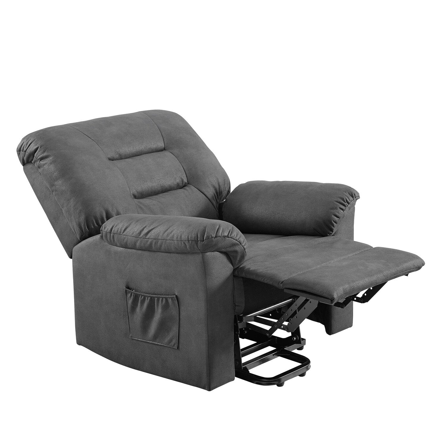 Fauteuil inclinable électrique avec releveur, fauteuil inclinable électrique avec télécommande, fauteuil inclinable électrique confortable pour personnes âgées