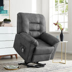 Fauteuil inclinable électrique avec releveur, fauteuil inclinable électrique avec télécommande, fauteuil inclinable électrique confortable pour personnes âgées