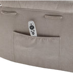 Fauteuil inclinable électrique avec massage, chauffage lombaire et cadre en acier