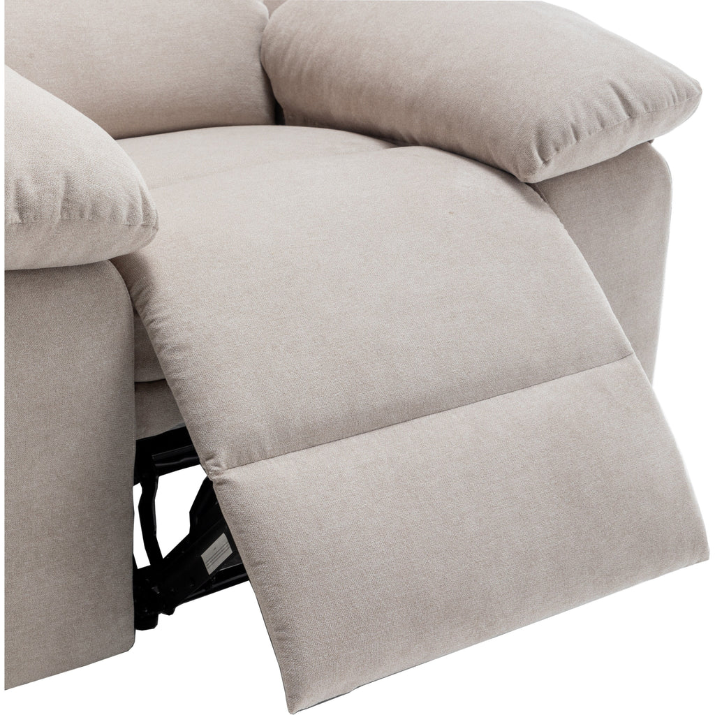 Fauteuil inclinable électrique avec massage, chauffage lombaire et cadre en acier