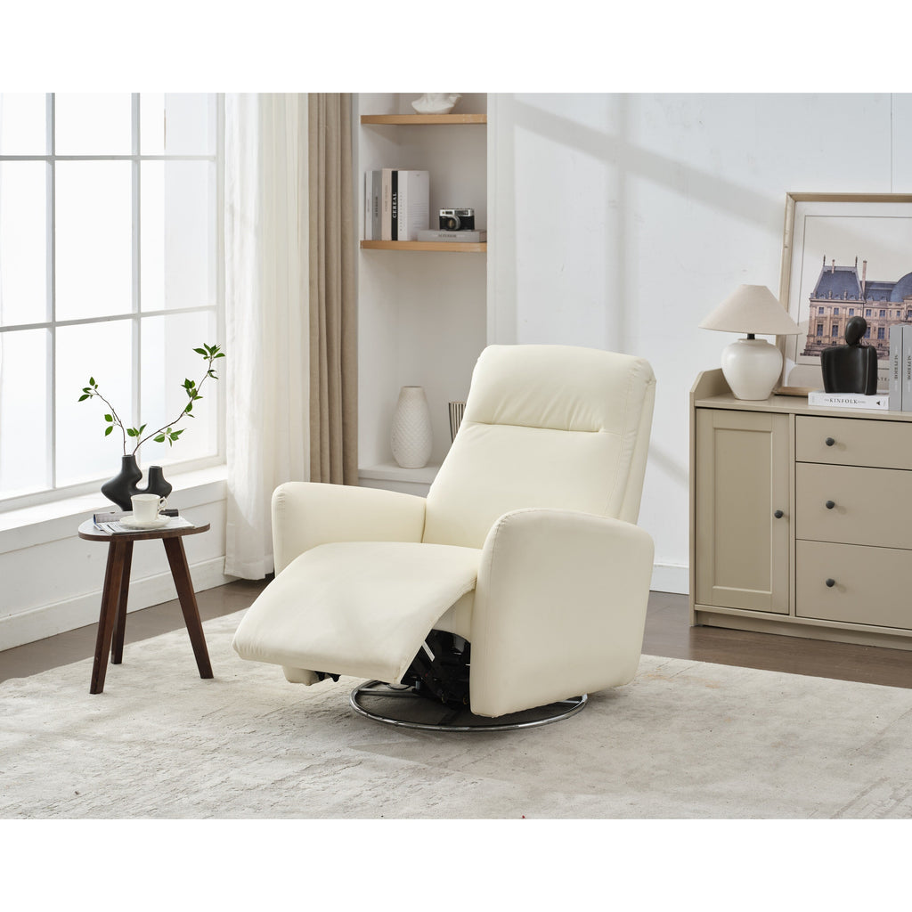 Fauteuil inclinable électrique pivotant à 270° avec commande par bouton pour chambre d'enfant, salon ou chambre d'enfant