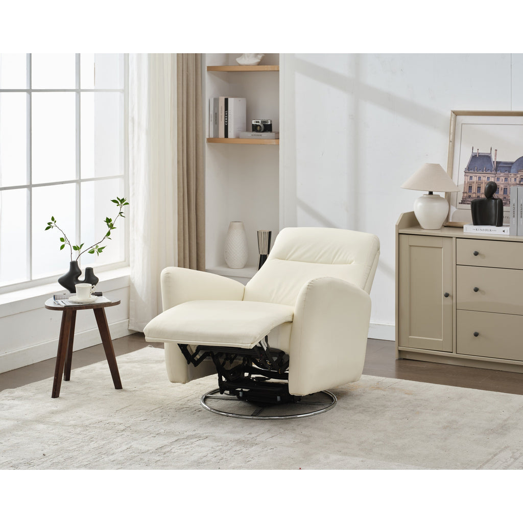 Fauteuil inclinable électrique pivotant à 270° avec commande par bouton pour chambre d'enfant, salon ou chambre d'enfant