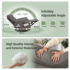 Fauteuil inclinable pivotant électrique