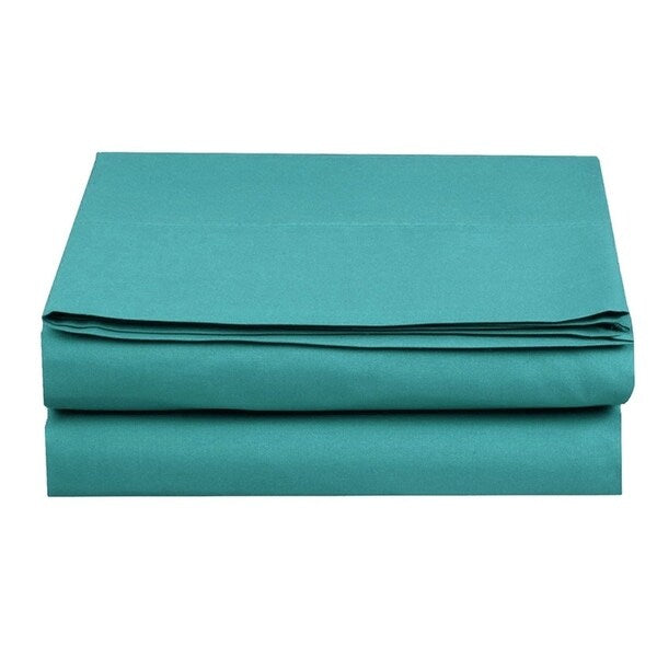Drap plat ultra doux et infroissable, confort élégant, 100 % hypoallergénique