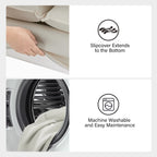 Canapé moderne Elias avec porte-gobelet et coussins réversibles par HULALA HOME