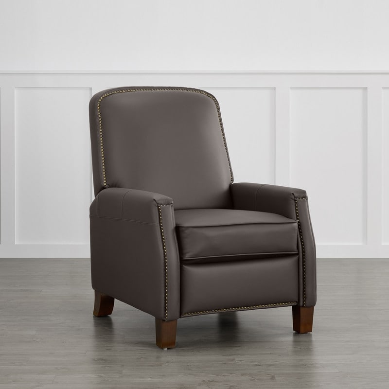 Fauteuil inclinable Elias Push Back pour adultes, fauteuil en similicuir pour salon