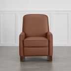 Fauteuil inclinable Elias Push Back pour adultes, fauteuil en similicuir pour salon