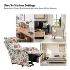 Fauteuil inclinable électrique à télécommande Elisa avec base en métal