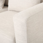 Canapé 3 places contemporain en tissu Elliston avec coussins décoratifs par Christopher Knight Home