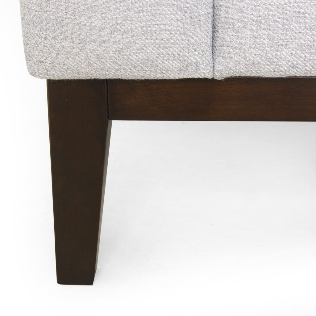 Canapé 3 places contemporain en tissu Elliston avec coussins décoratifs par Christopher Knight Home