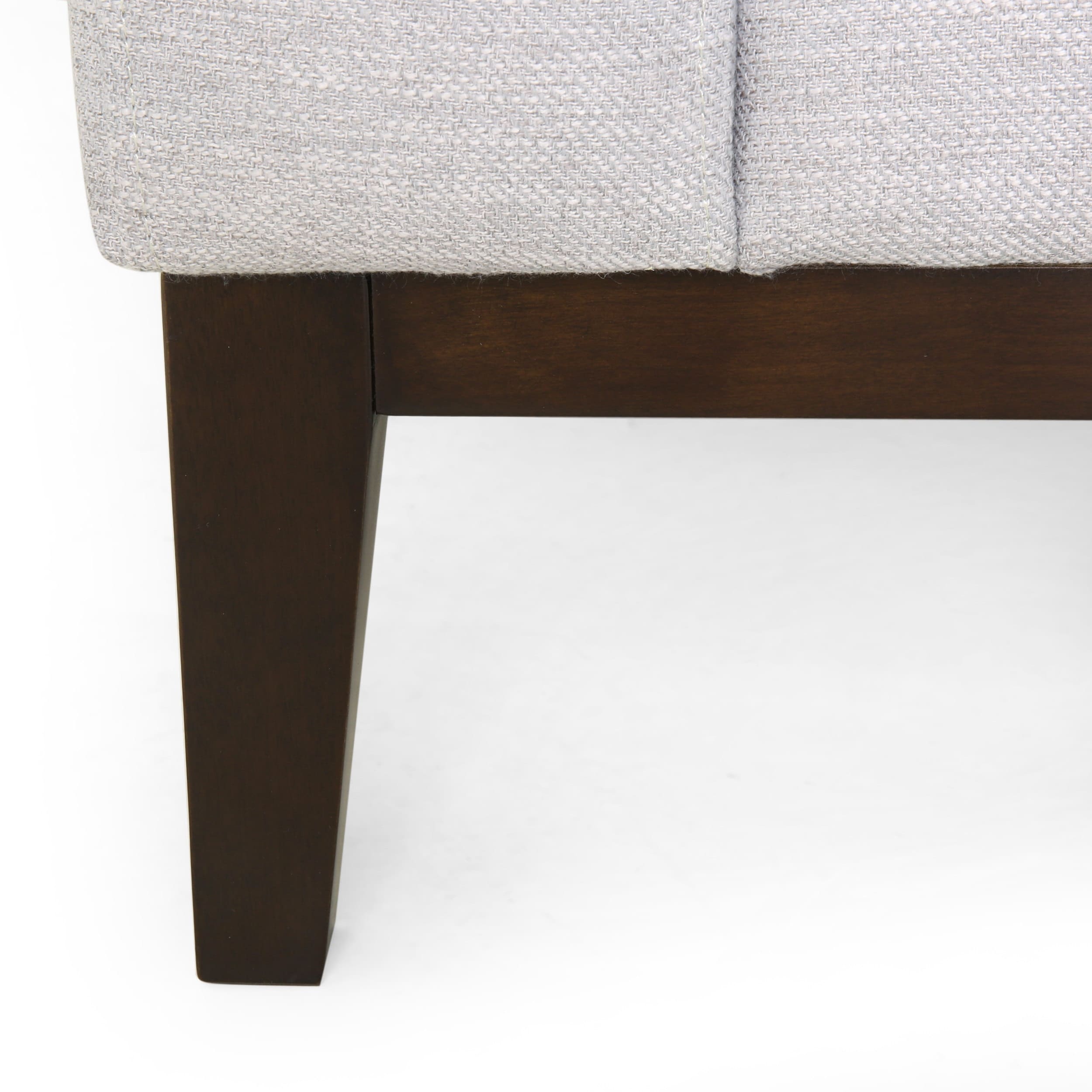 Canapé 3 places contemporain en tissu Elliston avec coussins décoratifs par Christopher Knight Home