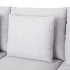 Canapé 3 places contemporain en tissu Elliston avec coussins décoratifs par Christopher Knight Home