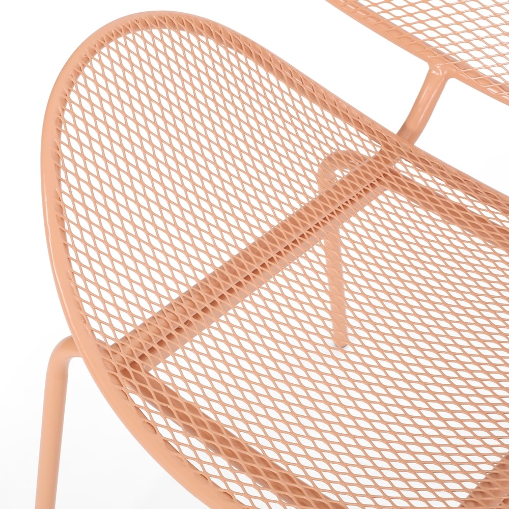 Ensemble de conversation d'extérieur moderne Elloree 2 places par Christopher Knight Home