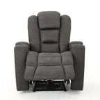 Fauteuil inclinable électrique en microfibre Emersyn par Christopher Knight Home