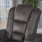 Fauteuil inclinable électrique en microfibre Emersyn par Christopher Knight Home