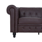 Canapé Chesterfield Élégance, Confort luxueux pour salons cosy, Canapé moderne du milieu du siècle, Élégance, Canapé 3 places