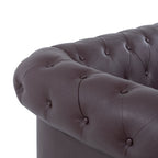 Canapé Chesterfield Élégance, Confort luxueux pour salons cosy, Canapé moderne du milieu du siècle, Élégance, Canapé 3 places