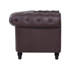 Canapé Chesterfield Élégance, Confort luxueux pour salons cosy, Canapé moderne du milieu du siècle, Élégance, Canapé 3 places