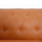 Canapé Chesterfield Élégance, Confort luxueux pour salons cosy, Canapé moderne du milieu du siècle, Élégance, Canapé 3 places