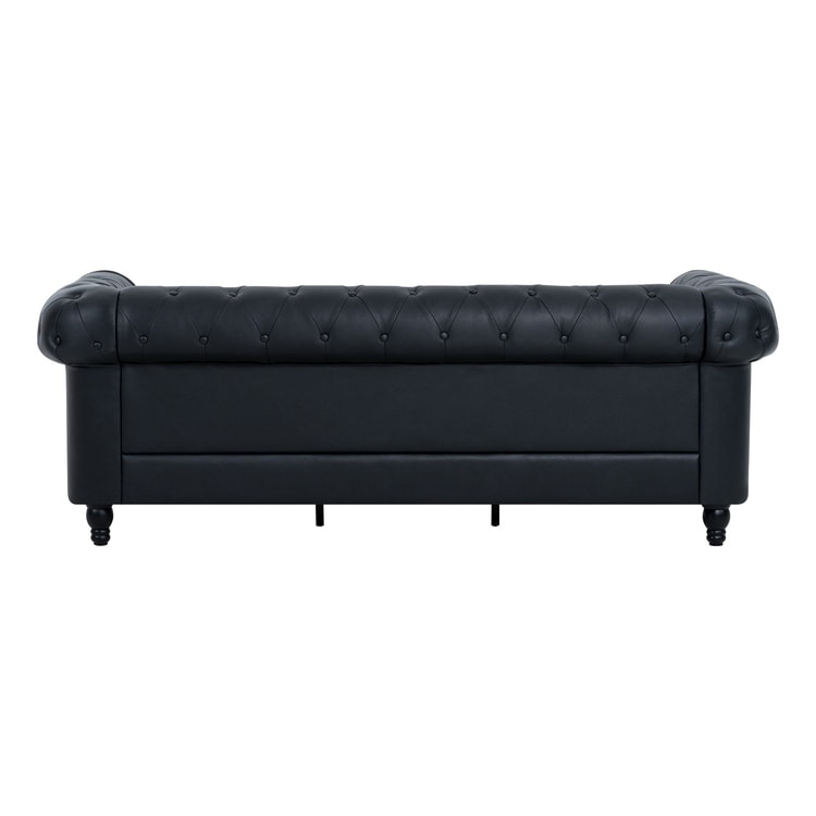 Canapé Chesterfield Élégance, Confort luxueux pour salons cosy, Canapé moderne du milieu du siècle, Élégance, Canapé 3 places