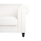 Canapé Chesterfield Élégance, Confort luxueux pour salons cosy, Canapé moderne du milieu du siècle, Élégance, Canapé 3 places