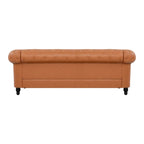 Canapé Chesterfield Élégance, Confort luxueux pour salons cosy, Canapé moderne du milieu du siècle, Élégance, Canapé 3 places