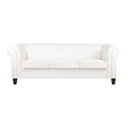 Canapé Chesterfield Élégance, Confort luxueux pour salons cosy, Canapé moderne du milieu du siècle, Élégance, Canapé 3 places