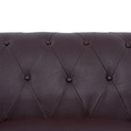 Canapé Chesterfield Élégance, Confort luxueux pour salons cosy, Canapé moderne du milieu du siècle, Élégance, Canapé 3 places